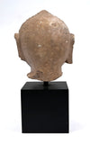 Beautiful Indian Sandstone Head of a Jina Tirthankara