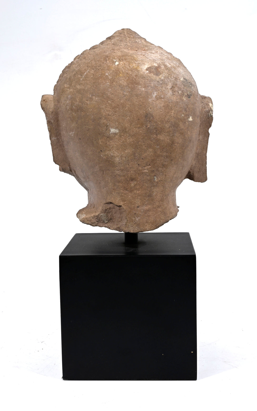 Beautiful Indian Sandstone Head of a Jina Tirthankara