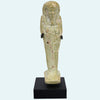 Egyptian Faience Inscribed Servant Figure Ushabti for Tchefnen
