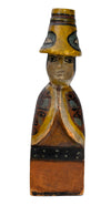 Northwest Coast Painted Wood Shaman