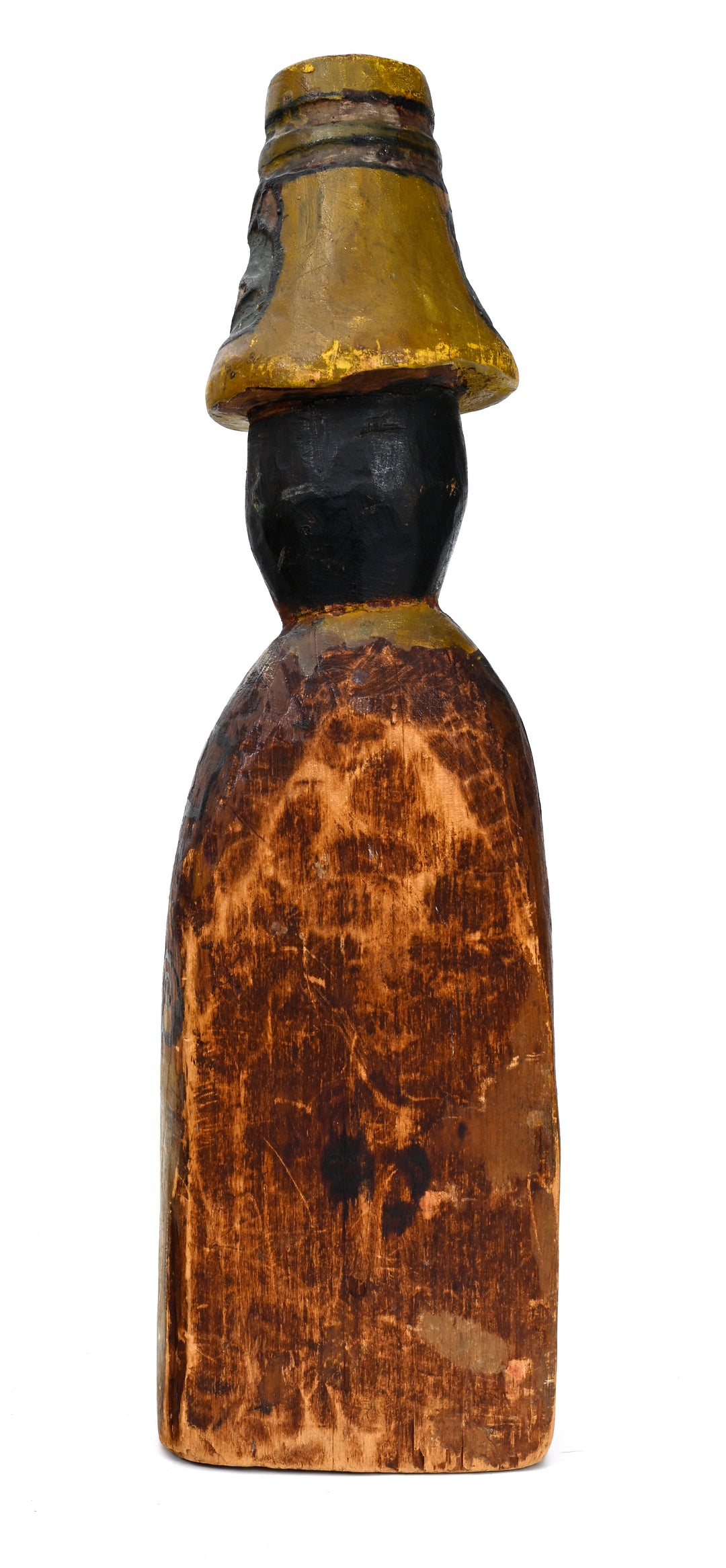 Northwest Coast Painted Wood Shaman