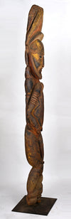 Papua New Guinea Abelam Large Wood Ancestor Figure
