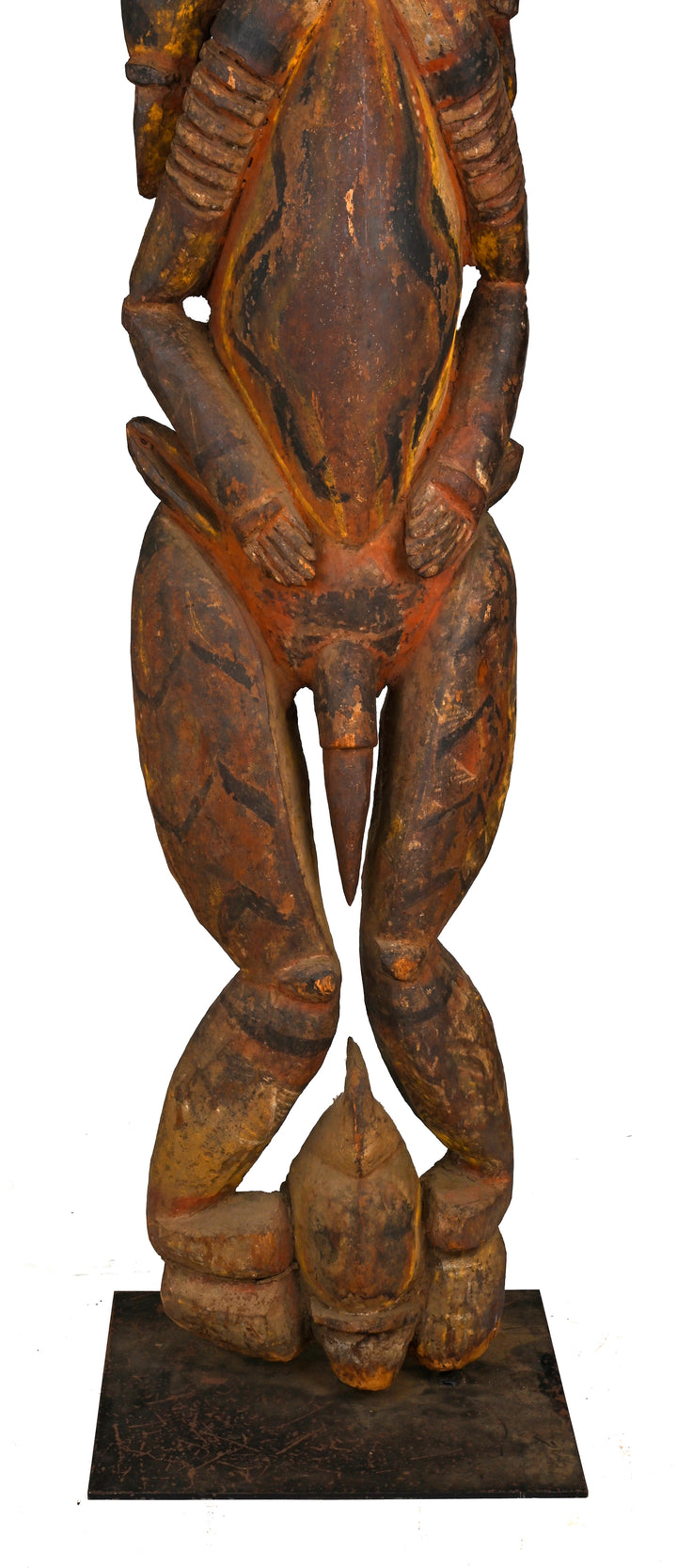 Papua New Guinea Abelam Large Wood Ancestor Figure