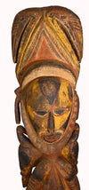 Papua New Guinea Abelam Large Wood Ancestor Figure