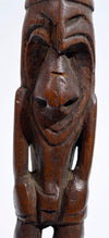 PNG Bosmun Wood Figural Paddle Finial
