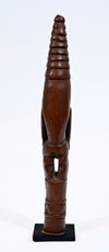 PNG Bosmun Wood Figural Paddle Finial