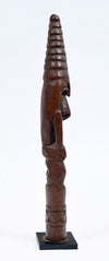 PNG Bosmun Wood Figural Paddle Finial