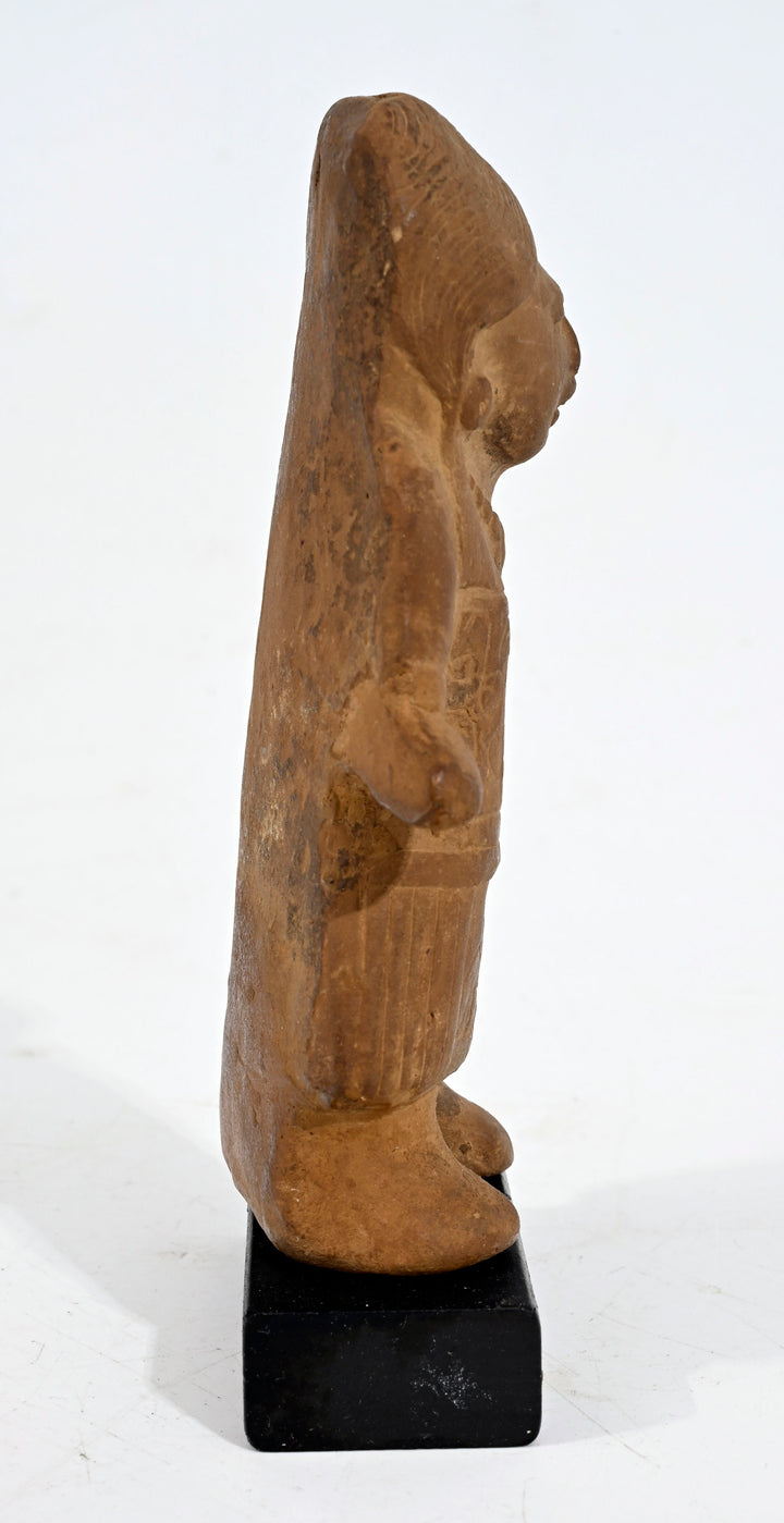 Veracruz Nopiloa Molded Pottery Rattle Figure