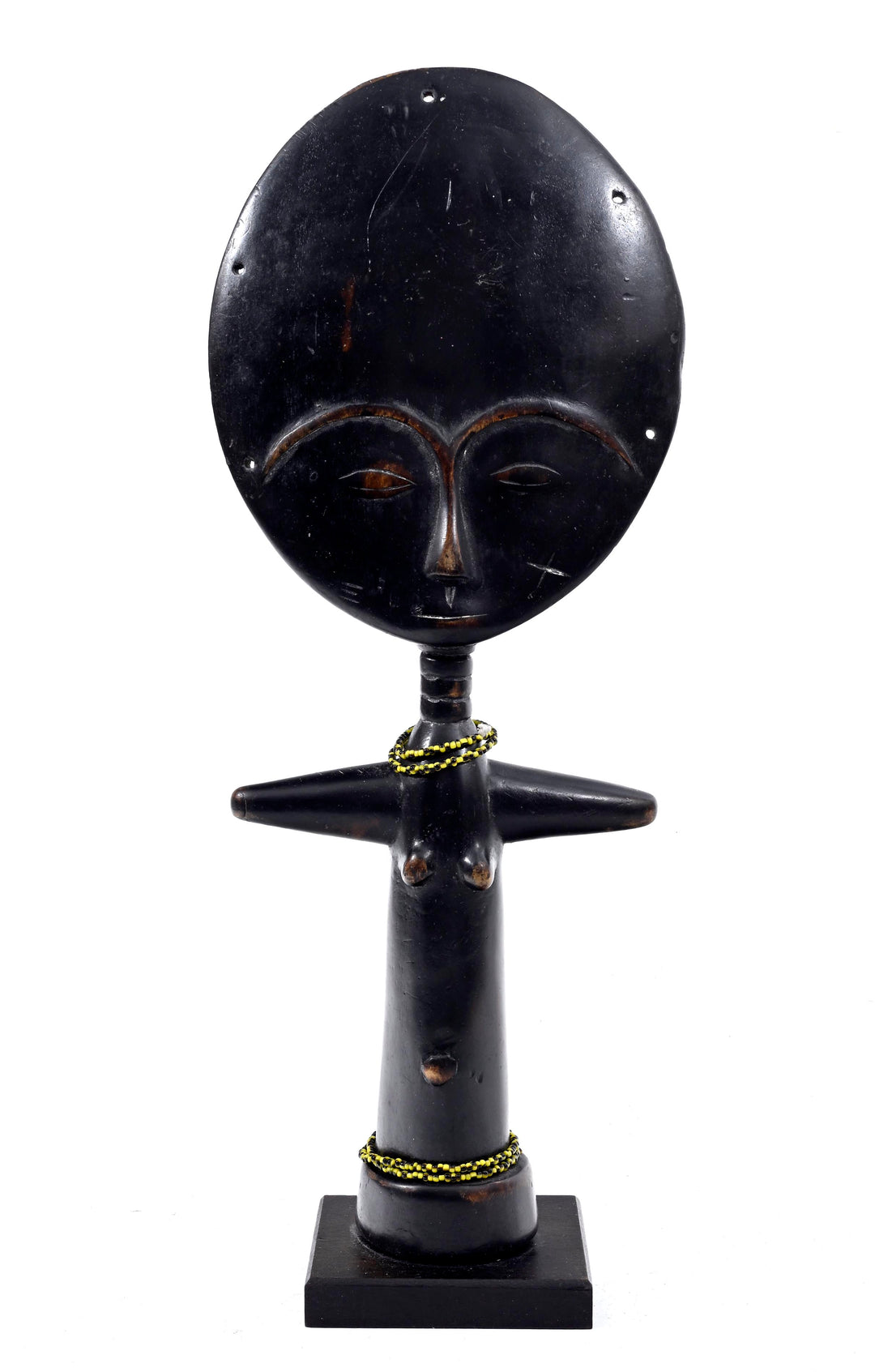 Akan Akuaba Wood Carved Female Figure