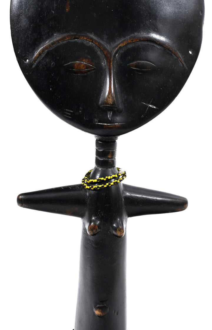 Akan Akuaba Wood Carved Female Figure
