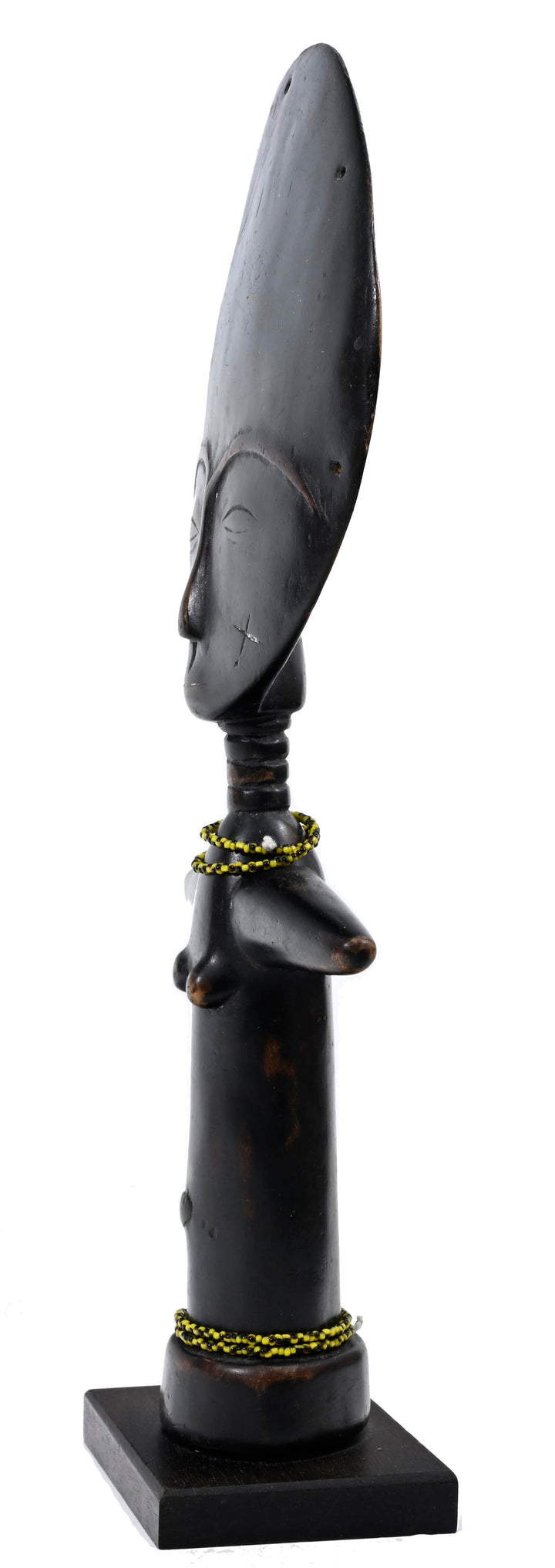 Akan Akuaba Wood Carved Female Figure