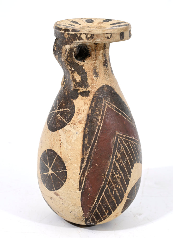 Greek Corinthian Pottery Aryballos (Perfume/Oil Flask)