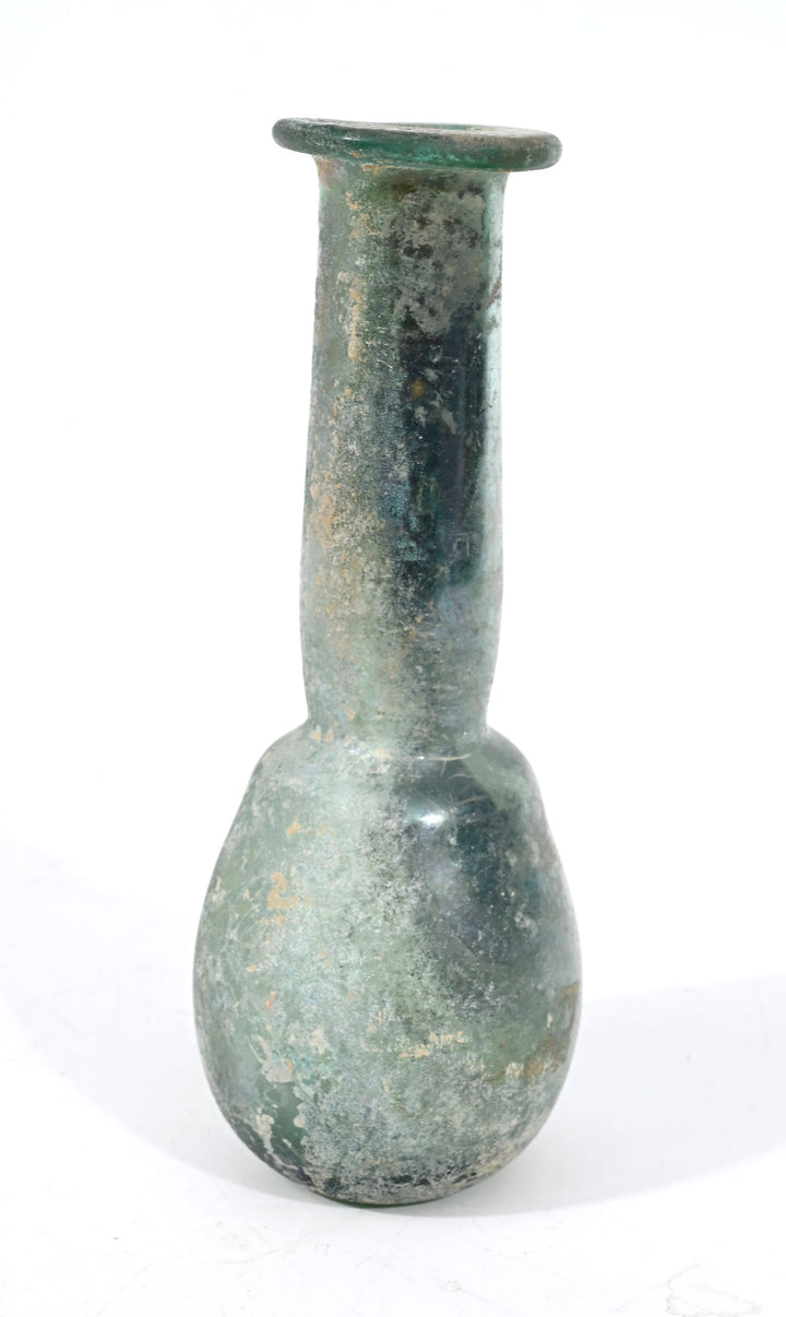 Roman Green Glass Unguentarium