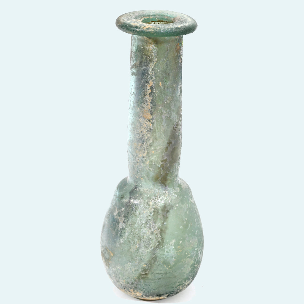 Roman Green Glass Unguentarium