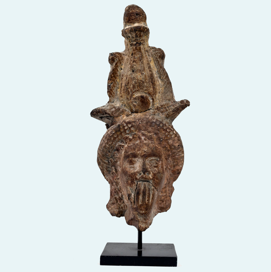 Romano-Egyptian Terracotta Figure of Harpocrates (Child Horus)