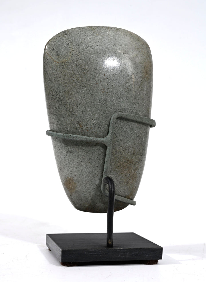 Olmec Blue Green Jade Stone Celt