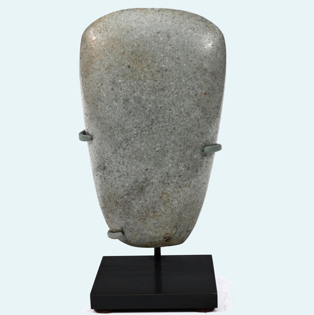 Olmec Blue Green Jade Stone Celt