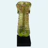 Roman Green Glass Double Chambered Unguentarium