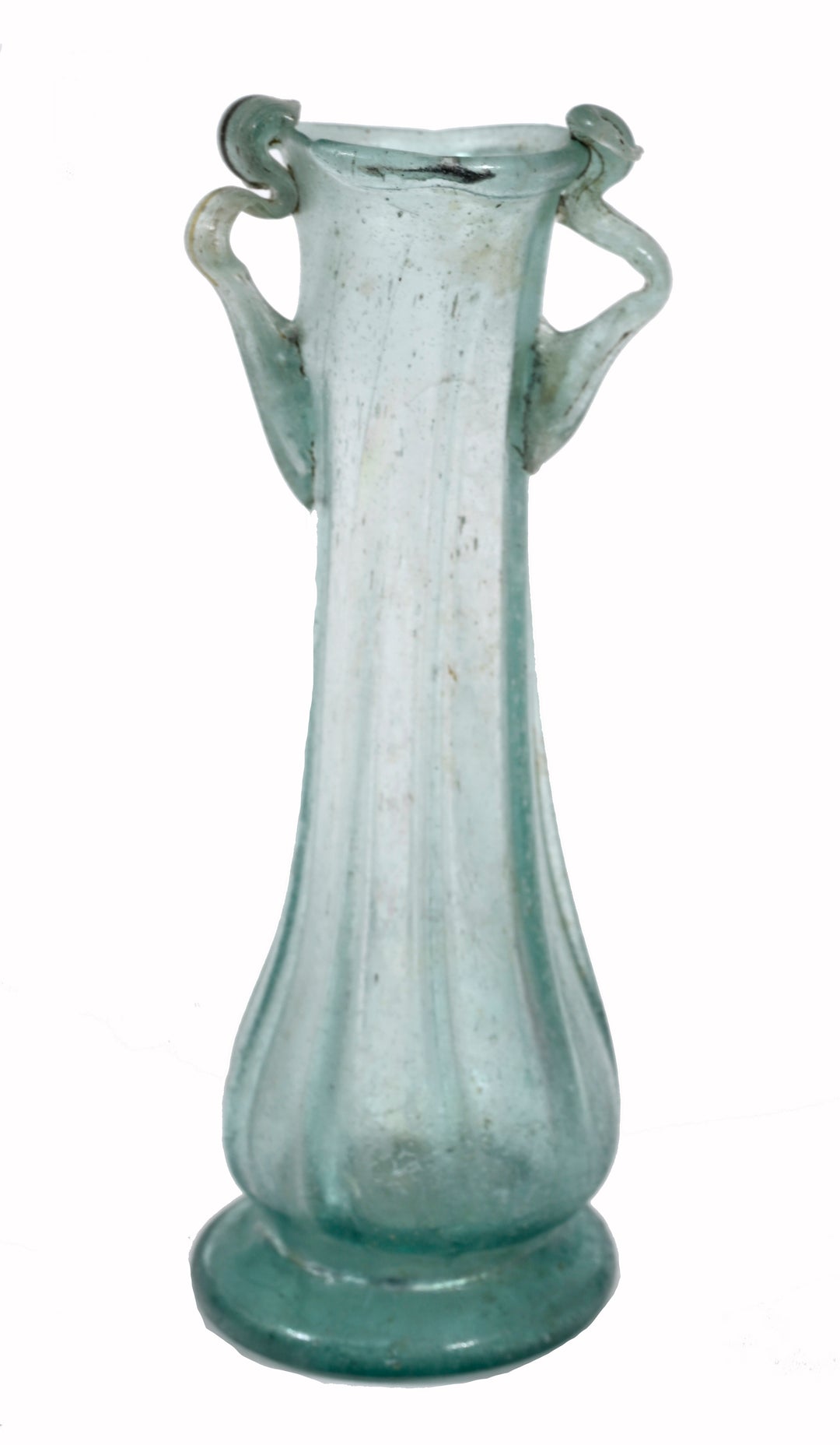 Roman Green Glass Cosmetic Tube Unguentarium