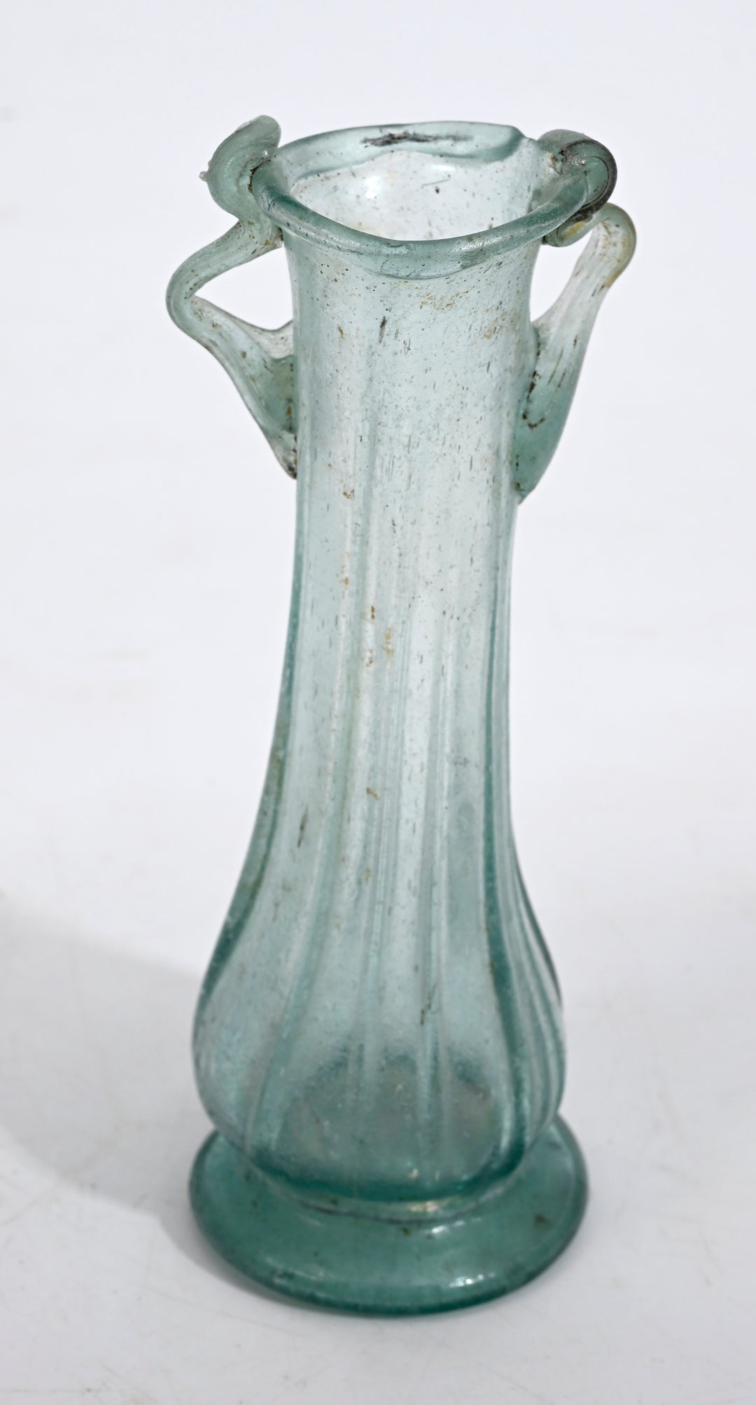 Roman Green Glass Cosmetic Tube Unguentarium
