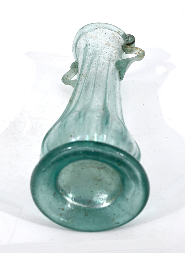 Roman Green Glass Cosmetic Tube Unguentarium