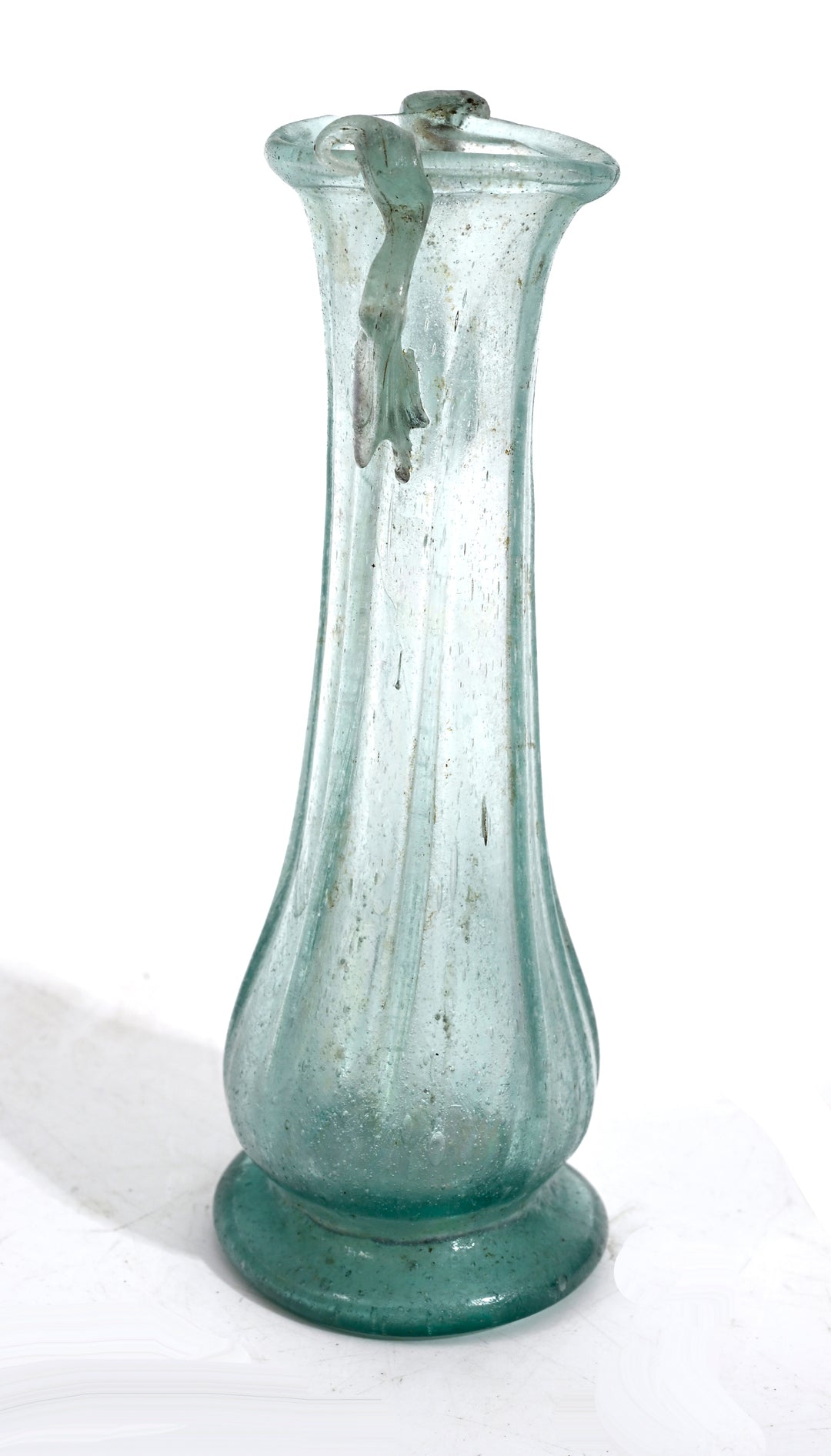 Roman Green Glass Cosmetic Tube Unguentarium