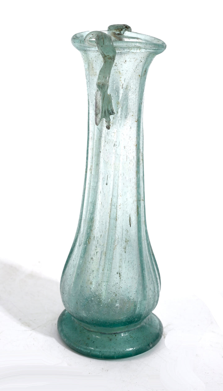 Roman Green Glass Cosmetic Tube Unguentarium