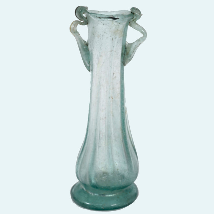 Roman Green Glass Cosmetic Tube Unguentarium