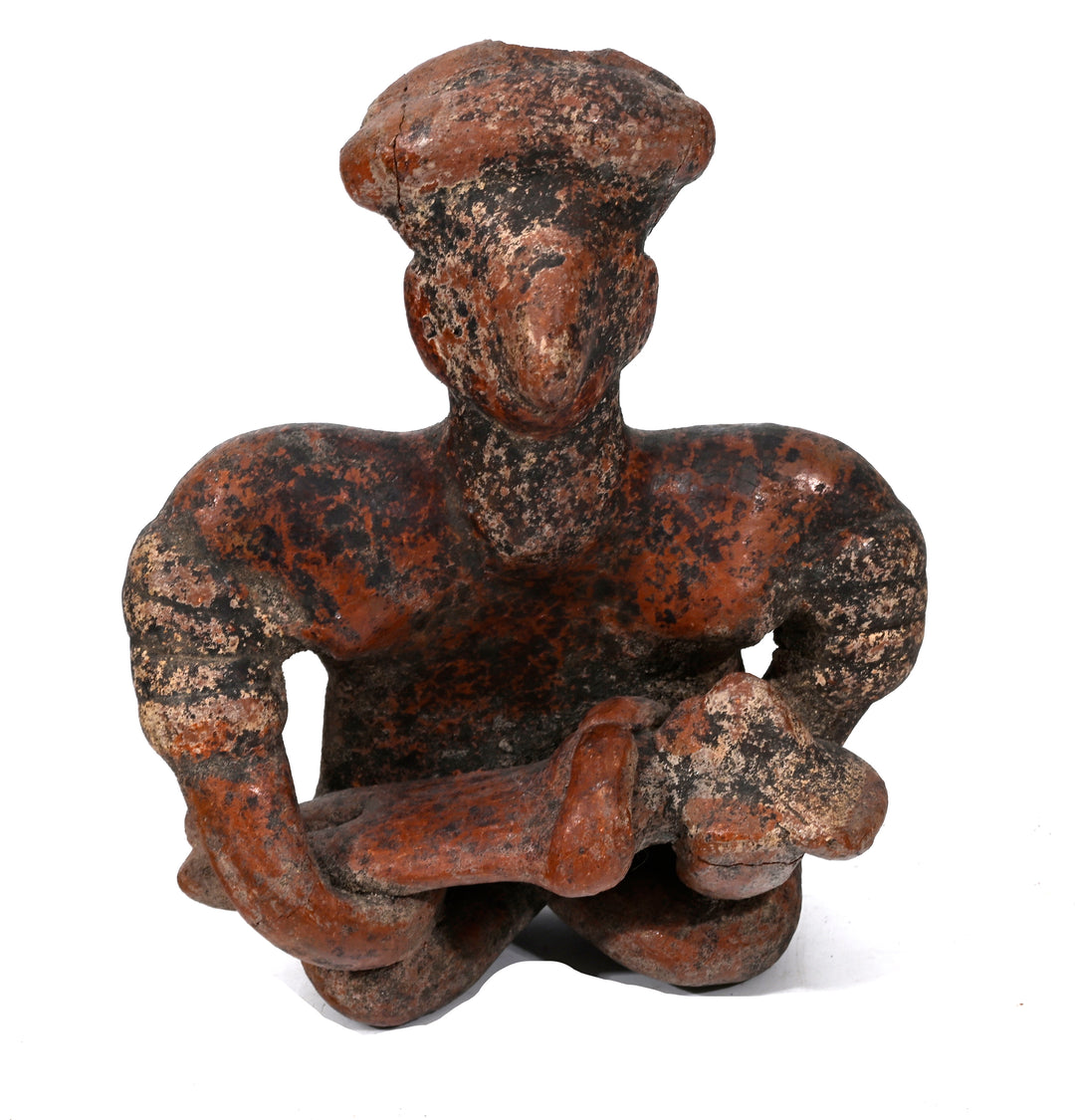 Nayarit Terracotta Mother Holding a Child