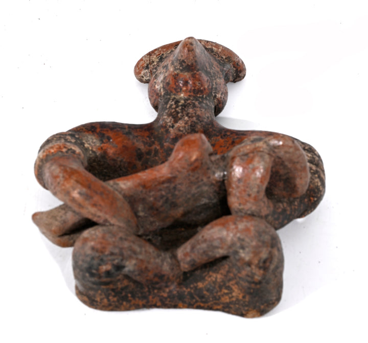 Nayarit Terracotta Mother Holding a Child