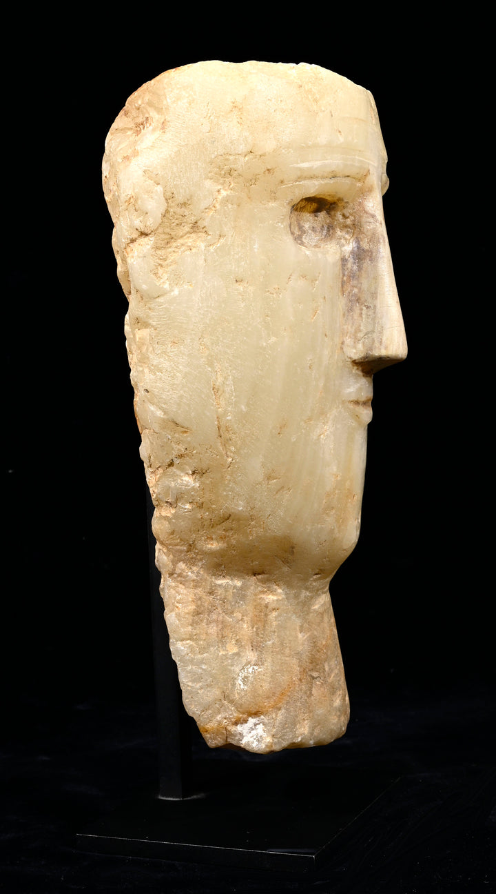 South Arabain Alabaster Head