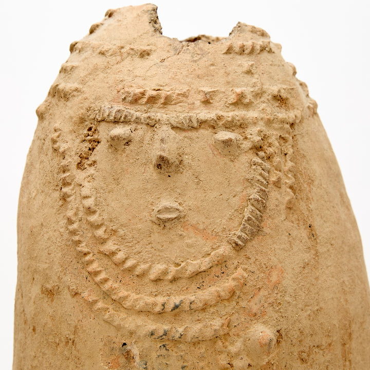 Bura Terracotta Anthropomorphic Urn