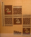 Framed Chimú Textile Panels with Bird Motifs