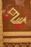 Framed Chimú Textile Panels with Bird Motifs