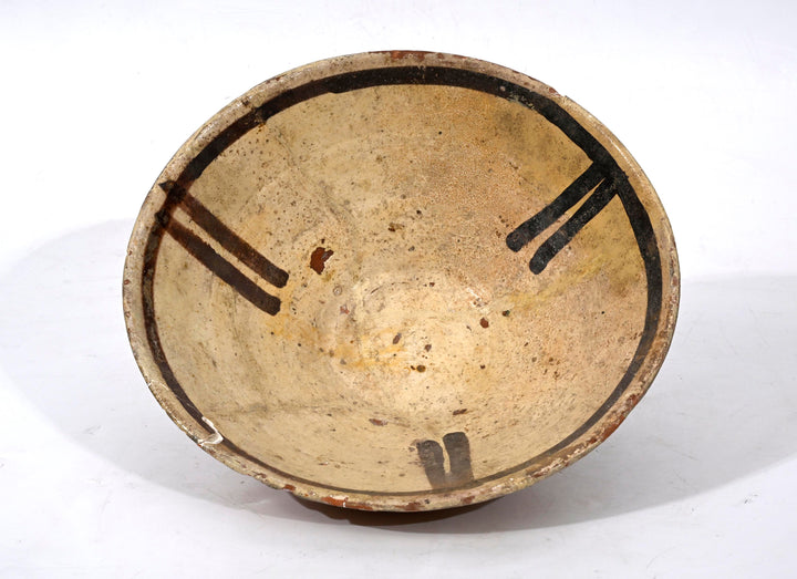 Nishapur Samanid Slip-Painted Earthenware Bow