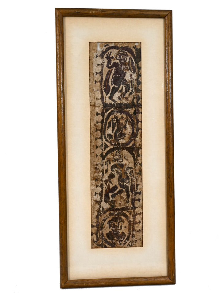 Coptic Figural Textile Band with Dancers