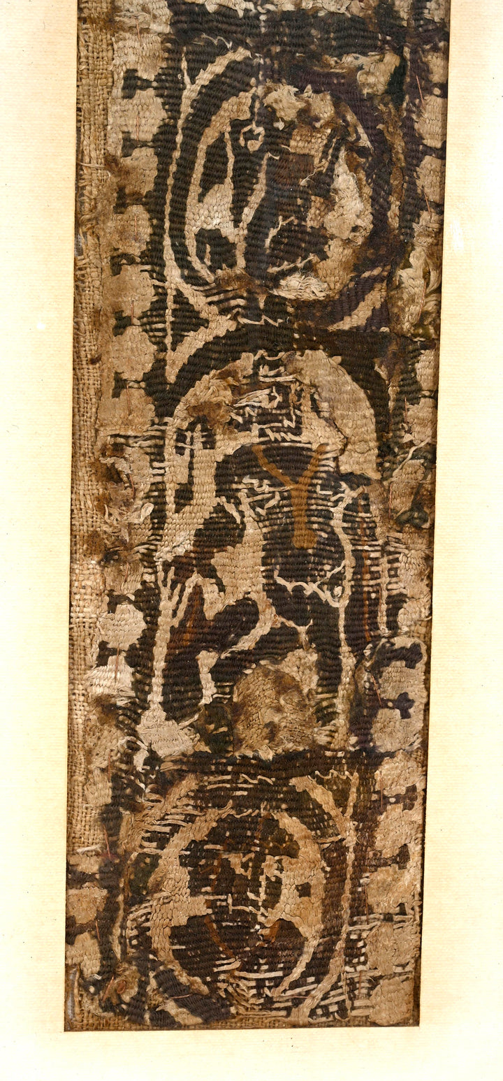 Coptic Figural Textile Band with Dancers