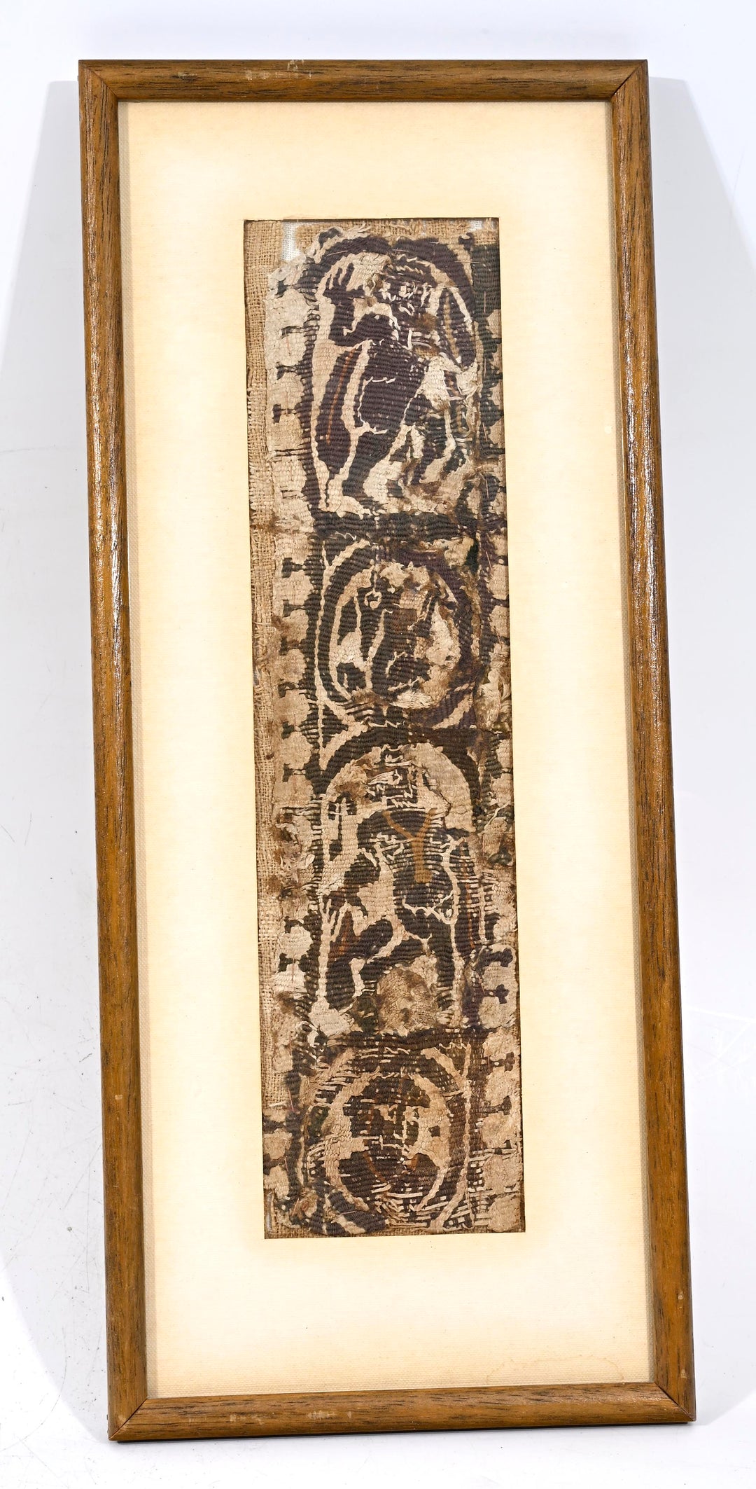 Coptic Figural Textile Band with Dancers