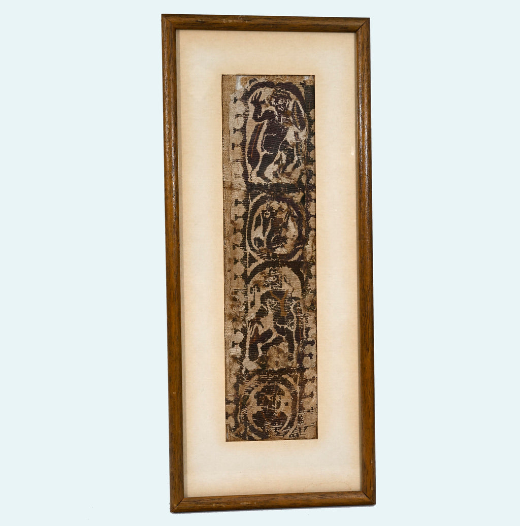 Coptic Figural Textile Band with Dancers