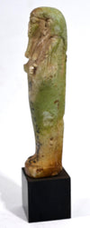 Egyptian Faience Inscribed Servant Figure Ushabti