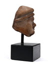 Hellenistic Terracotta Head of a Man in Cap