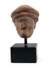 Hellenistic Terracotta Head of a Man in Cap