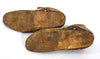 Pair Cheyenne Beaded Hide Moccasins