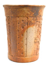 Maya Pottery Incised Ritual Cylinder Vessel