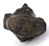 Moche BlackWare Janiform Pottery Portrait Head Stirrup Vessel