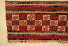 Chimu Textile Panel with Checkerboard of Stylized Avian