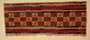 Chimu Textile Panel with Checkerboard of Stylized Avian
