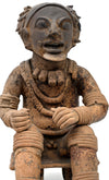 Jamacoaque Pottery Shaman Figure Seated on a Bench