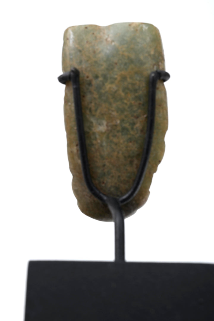 Maya Jade Face Pendant of Maize God