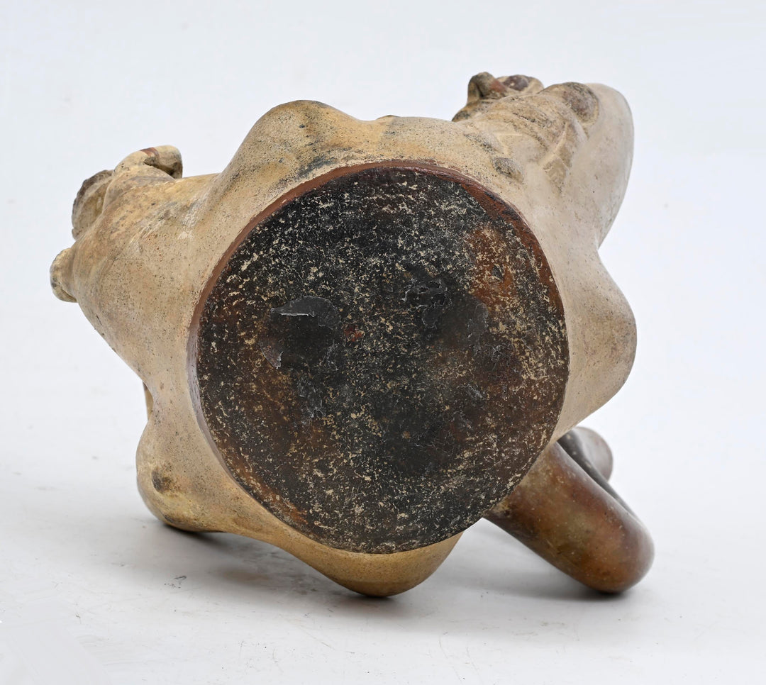 Moche Mountain Sacrifice Scene Stirrup-Spout Vessel